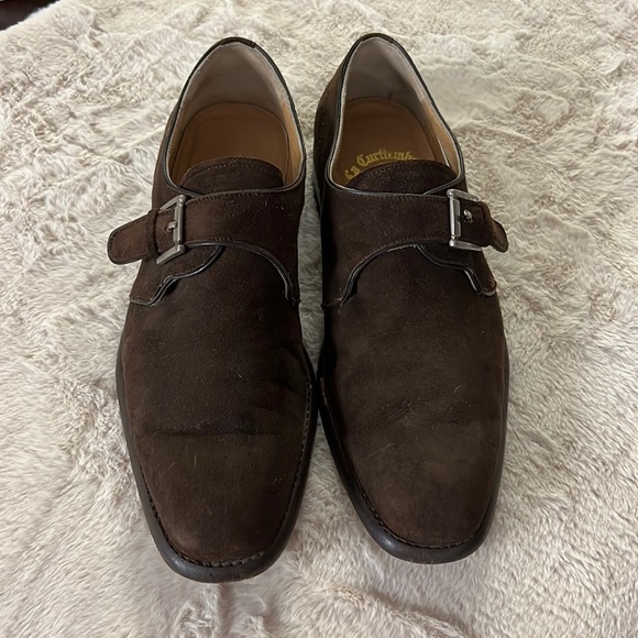 La Curtiembre Monk Strap Suede Dress Shoes - Picture 10 of 10